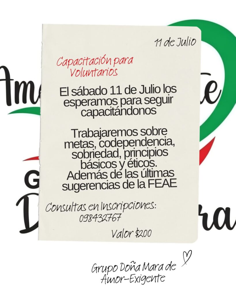 Capacitación Doña Mara